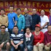 当华人组织leader 合影